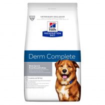 Хиллс сух 2кг для взрослых собак Derm Complete при аллергии