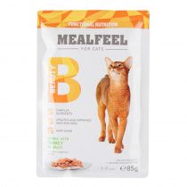 консервированный корм для красоты шерсти и здоровья кожного покрова кошек кусочки с индейкой в соусе