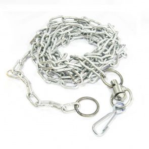 Цепь привязочная с карабином 2,5м 3мм