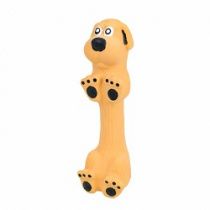 Игрушка для собак Собачка коричневая, латекс, 12,5 см