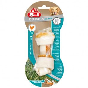 Delights Pro Dental лакомство для собак мелких пород, кость для чистки зубов 7,5см