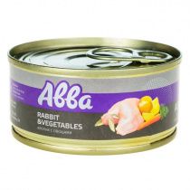 Premium консервы для собак мелких пород, с кроликом и овощами, 100 г