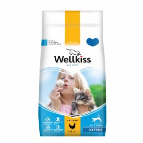 Kitten сухой корм для котят, с курицей