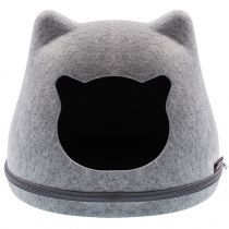 Дом с ушками серый 43х35х35 см