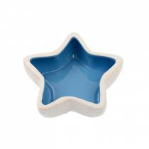 Миска форма звезды синяя 14см Миска форма звезды синяя 14см