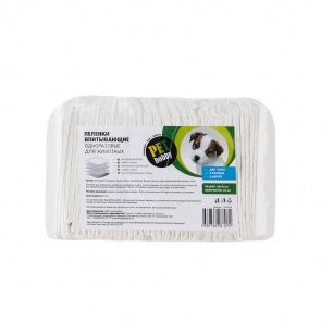 Пеленки впитывающие одноразовые с бумагой тиссью 30х45см, 25шт Пеленки впитывающие одноразовые с бумагой тиссью 30х45см, 25шт