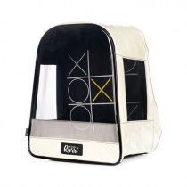 Рюкзак для переноски собак и кошек прозрачный белый 30х20х38 см