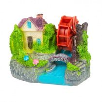 Домик с мельницей 9x6x7cm