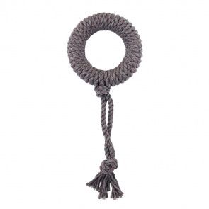 Игрушка для собак Кольцо 12 см, cерый Игрушка для собак Кольцо 12 см, cерый