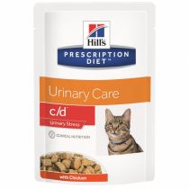 Prescription Diet cd Multicare Urinary Stress влажный корм для кошек, с курицей, 85г Prescription Diet cd Multicare Urinary Stress влажный корм для кошек, с курицей, 85г