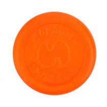 Игрушка для собак Тарелка летающая диаметр 18 см малая оранжевая, толщина 2,3 см, для собак малых и средних пород (снаряд, пуллер) Игрушка для собак Тарелка летающая диаметр 18 см малая оранжевая, толщина 2,3 см, для собак малых и средних пород (снаряд, пуллер)