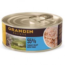 консервированный корм для взрослых кошек, филе индейки с тунцом, 70 г консервированный корм для взрослых кошек, филе индейки с тунцом, 70 г