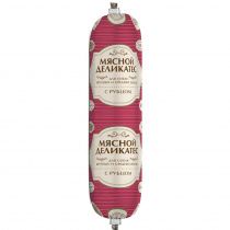 Колбаса для собак мясной рацион с рубцом, 500г Колбаса для собак мясной рацион с рубцом, 500г