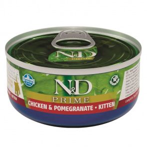 PRIME влажный корм для котят с курицей и гранатом, 70 г PRIME влажный корм для котят с курицей и гранатом, 70 г