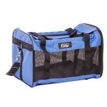 Сумка для кошек и собак мелкого размера, 43x25x27 см, синяя