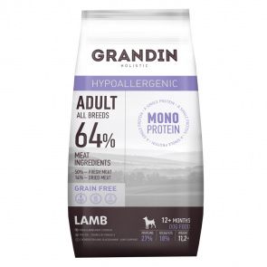 Hypoallergenic Гипоаллергенный сухой корм для собак всех пород Ягненок