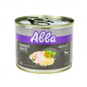 Adult Консервы для взрослых собак всех пород, кролик с рисом, 200 гр. Adult Консервы для взрослых собак всех пород, кролик с рисом, 200 гр.