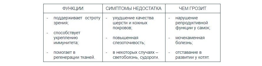 Как выбрать витамины для кошки