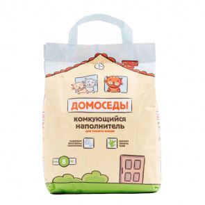 Наполнитель для кошачьего туалета, комкующийся, 8 кг