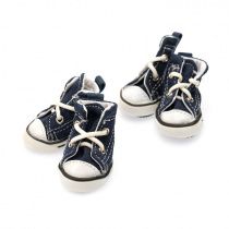 Кеды джинсовые