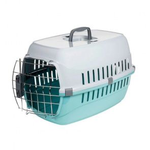 Переноска с металл дверью и замком Aquarelle