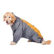 Дождевик для собак Стаффорд Терьер мальчик горчица 5XL, 52x65x93 см