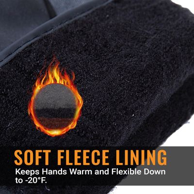 Перчатки для охоты с приманкой 8Fans Diver Decoy Gloves, водонепроницаемые охотничьи перчатки Thinsulate для мужчин, теплые рыболовные перчатки на флисовой подкладке, утепленные зимние рабочие перчатки, удобная посадка.