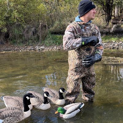 Перчатки для охоты с приманкой 8Fans Diver Decoy Gloves, водонепроницаемые охотничьи перчатки Thinsulate для мужчин, теплые рыболовные перчатки на флисовой подкладке, утепленные зимние рабочие перчатки, удобная посадка.
