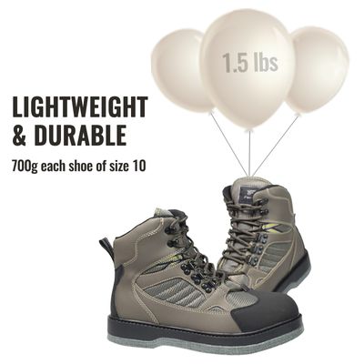 8Fans Felt Sole Wading Boots, нескользящие сапоги с войлочной подошвой для ловли рыбы нахлыстом