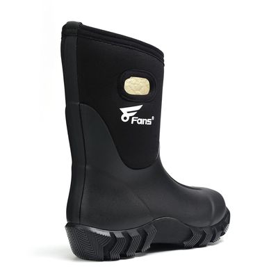 Детские непромокаемые теплые резиновые сапоги 8Fans Ultimate Outdoor