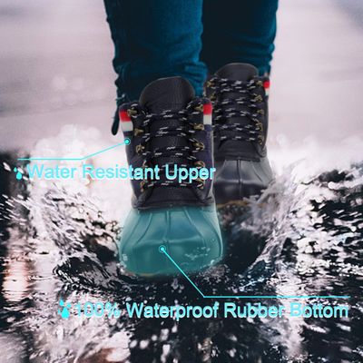 8Fans Водонепроницаемые ботинки Duck Bean для женщин