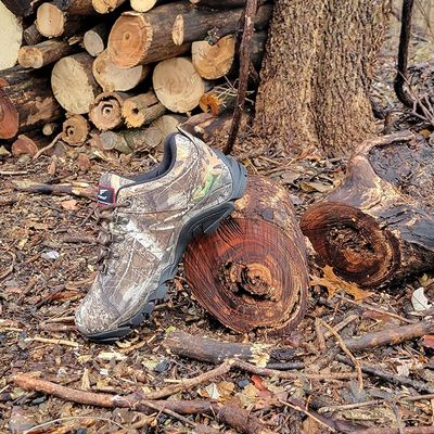 8Fans: мужские водонепроницаемые треккинговые ботинки в камуфляже Realtree Edge