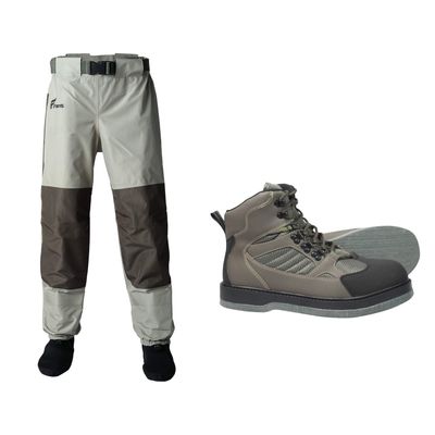 Скидка на пакет: 8Fans Waist Waders и Fishing Felt Sole Wading Boots
