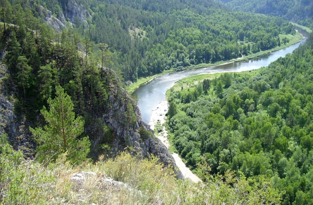Самая длинная река в России 