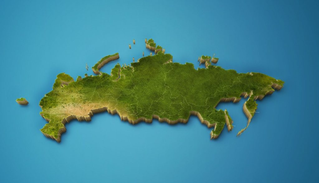 ТОП географических объектов на территории России