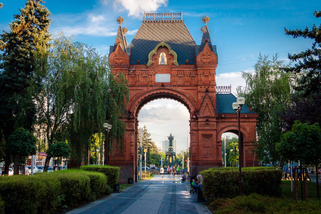 краснодар Александровская Триумфальная арка (Царские ворота)