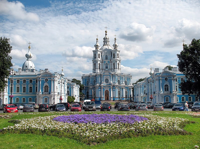Ансамбль Смольного монастыря санкт-петербург