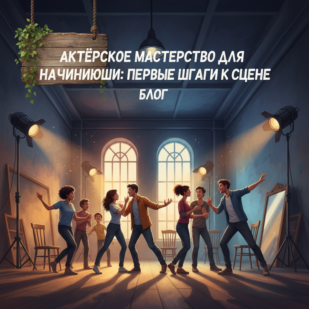 Актёрское мастерство для начинающих: Первые шаги к сцене - статья о актёрском мастерстве