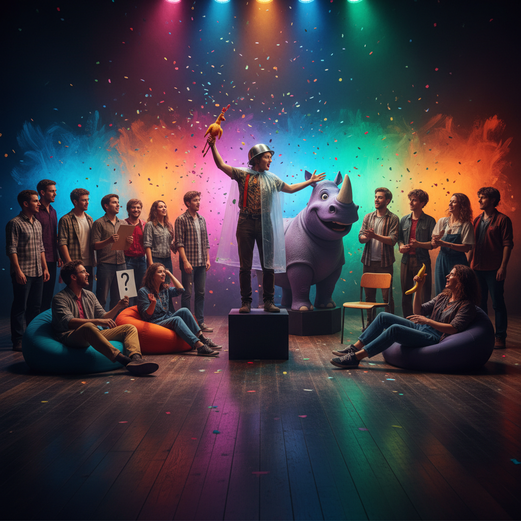 Импровизационное выступление: "Защити абсурд" - статья о актёрском мастерстве