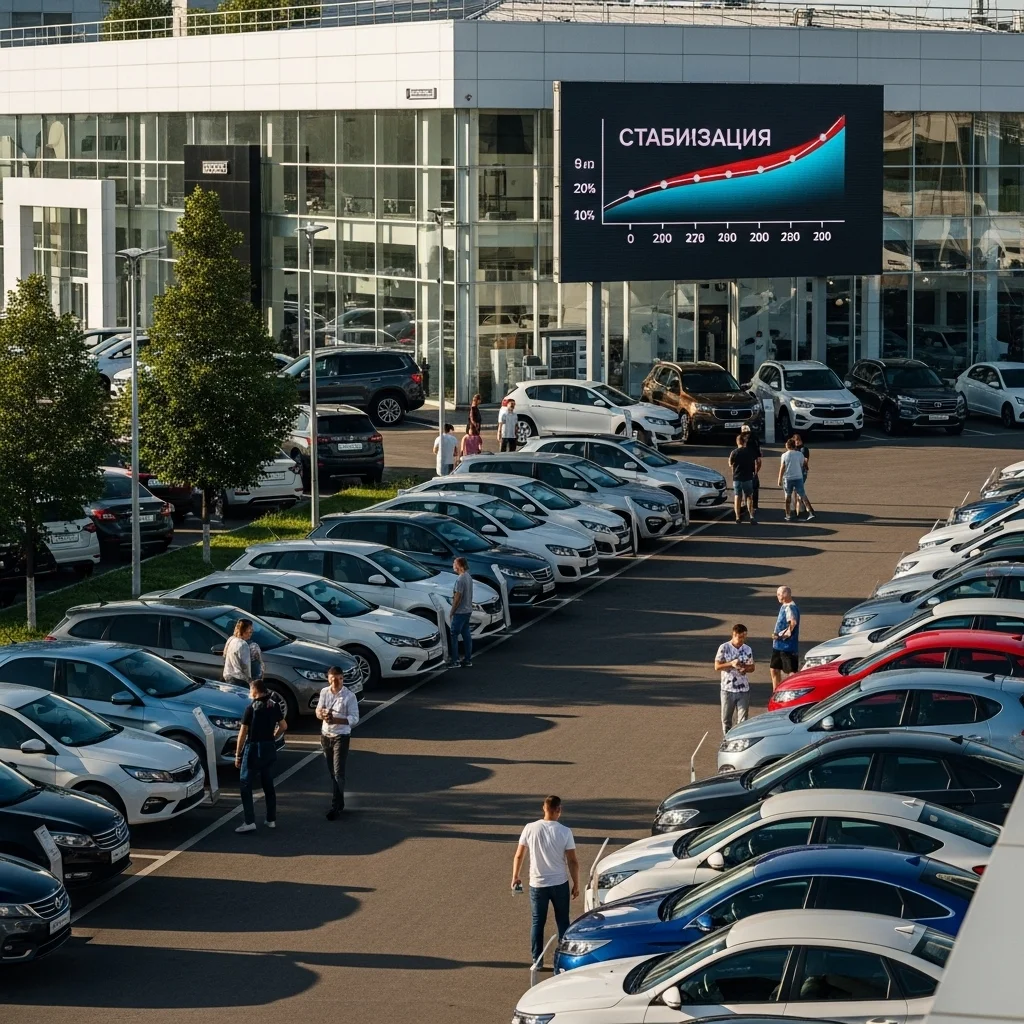 Продажи авто в России (август 2025): рынок стабилизируется | Статистика Минпромторга