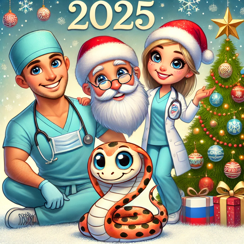 Поздравляем вас с наступающим 2025 годом!