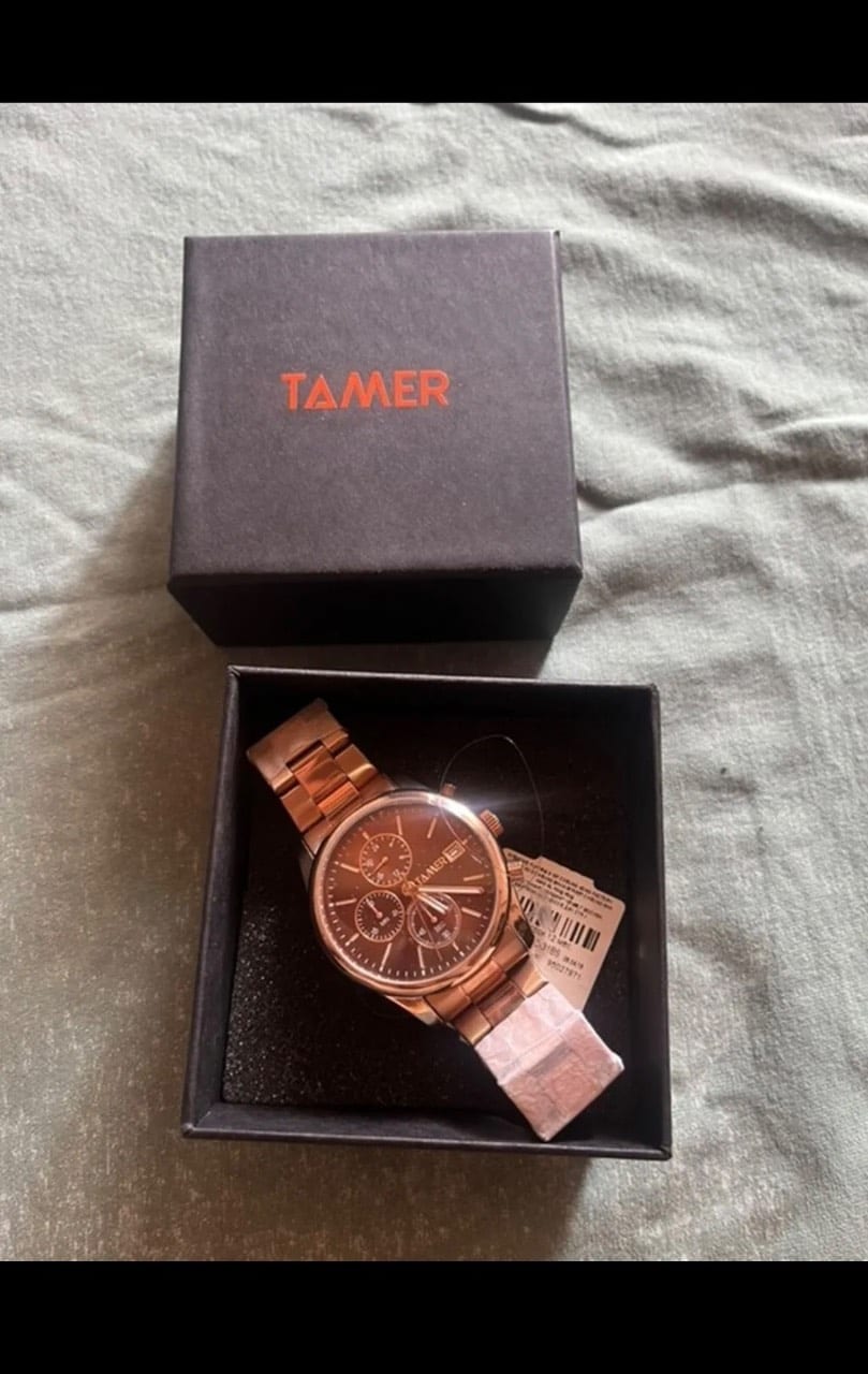 Продам мужские наручные часы TAMER (хронограф): фото 3