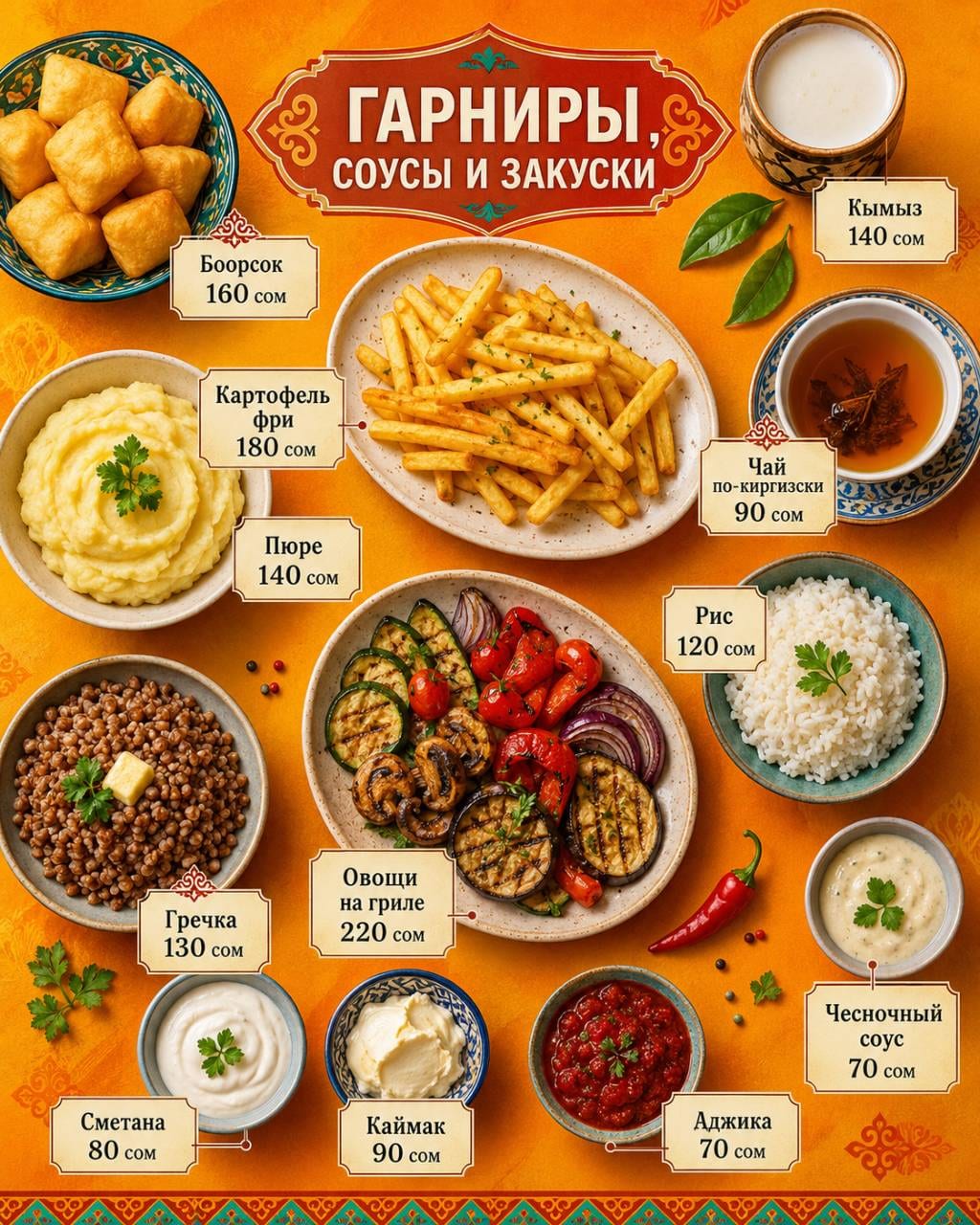 Дизайн меню для кафе, ресторана, кофейни и доставки: фото 4