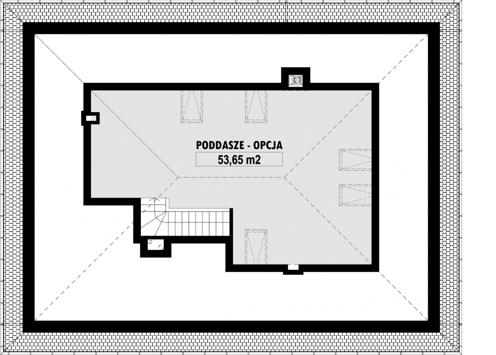 Планировка «План первого этажа», Двухэтажный дом 15х12 - 181.22 м2