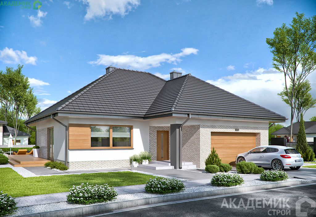 Двухэтажный дом 14х20 - 225.6 м2 — вид 2