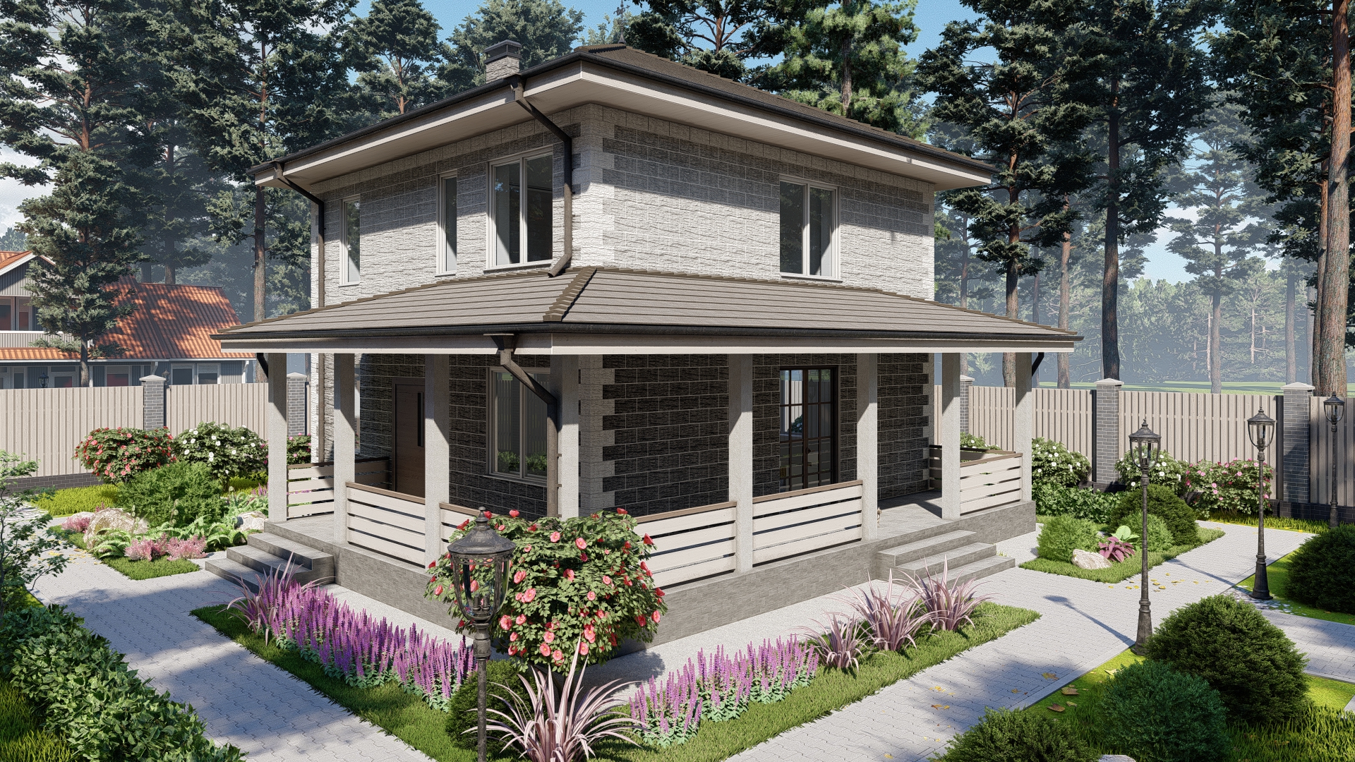 Двухэтажный дом