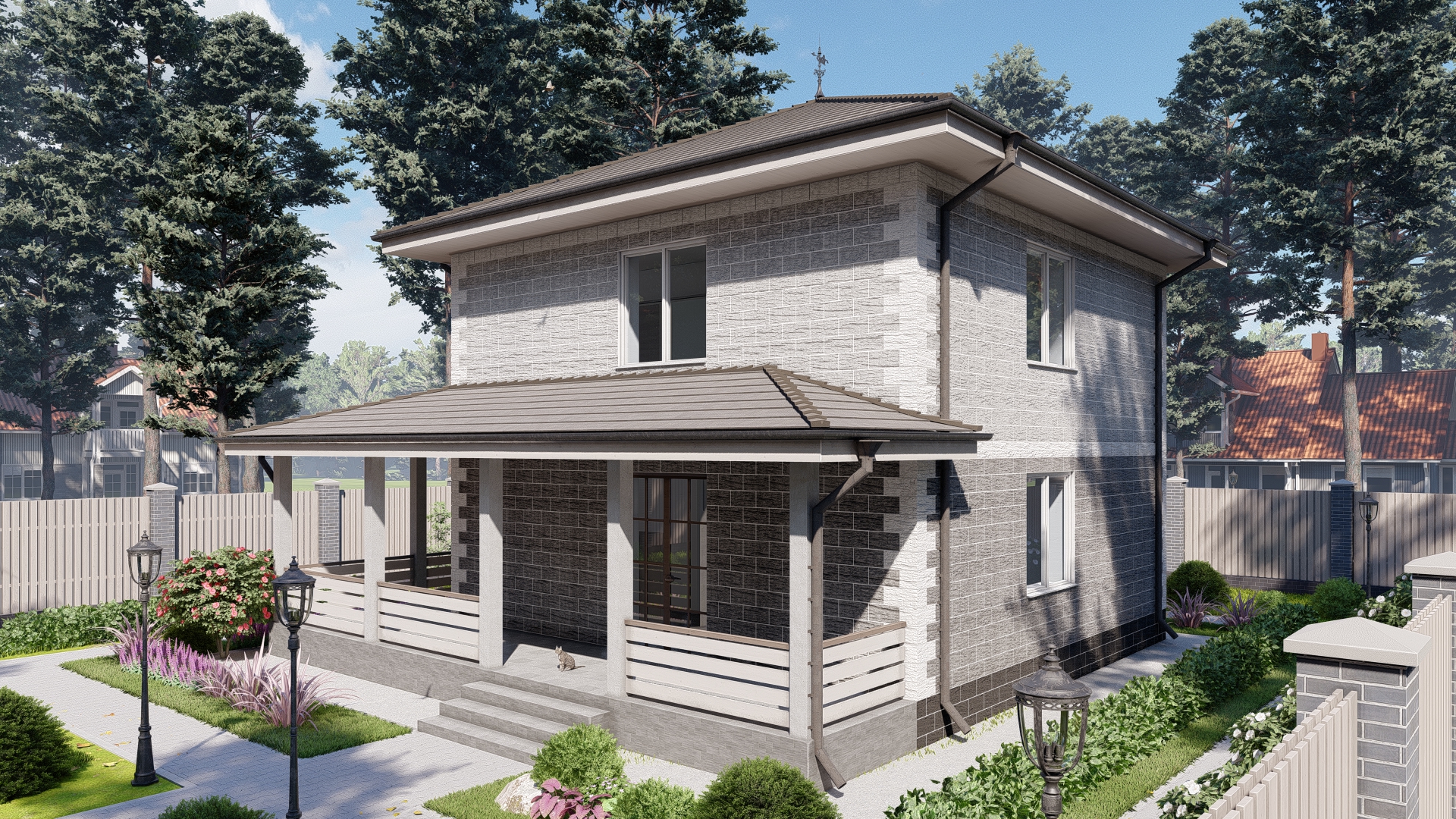 Двухэтажный дом