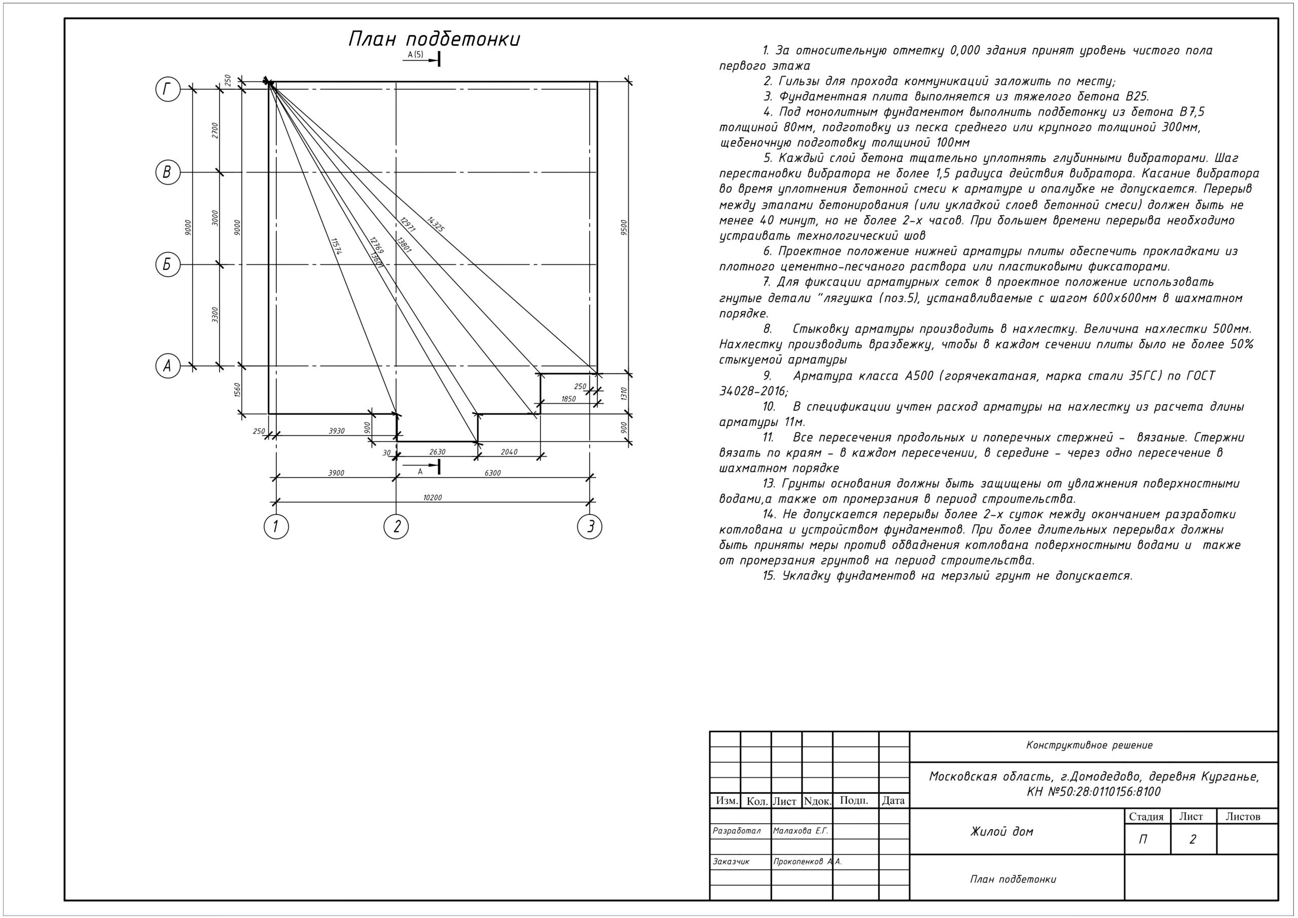Одноэтажный дом