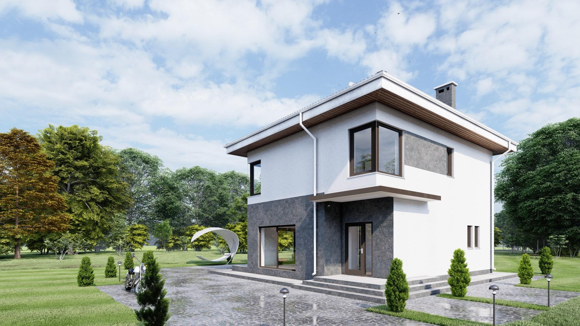 Двухэтажный дом