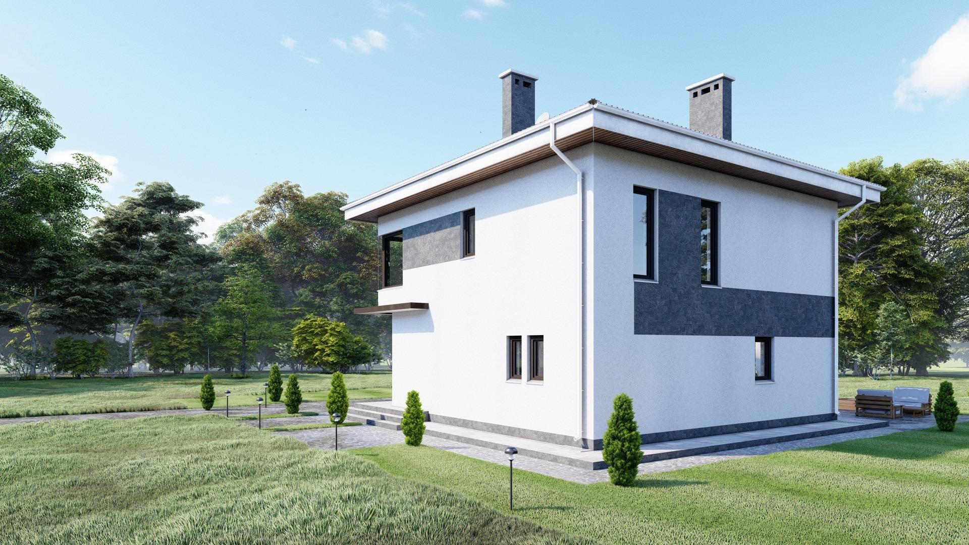 Двухэтажный дом